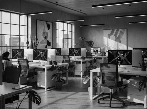 The Blank Studio workspace